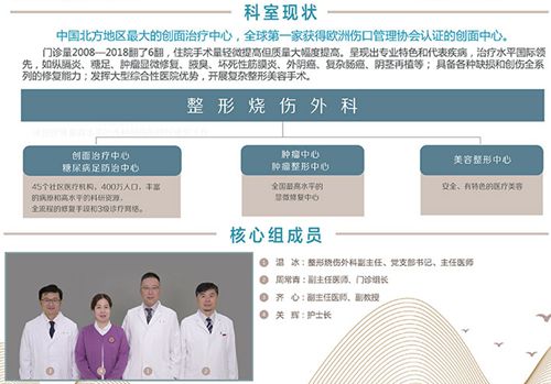 北京大学第 一医院整形烧伤外科怎么样？