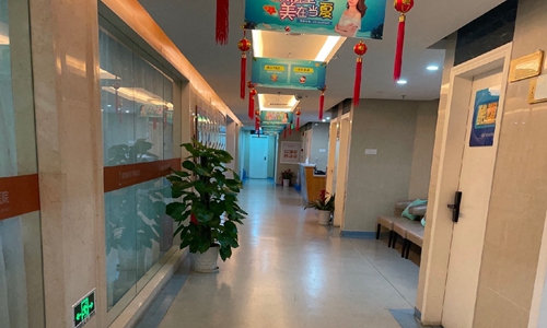 上海福华医院走廊